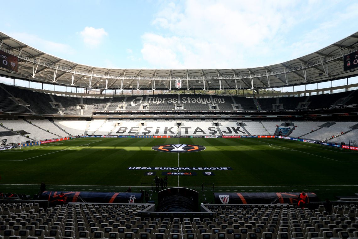 A general view of Besiktas Park in Istanbul, Turkey, where the 2026 Europa League final will be held