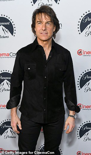 Cruise is seen earlier this month