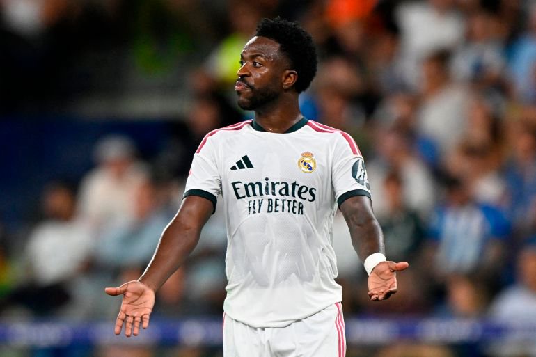 Real Madrid's Vinicius Junior