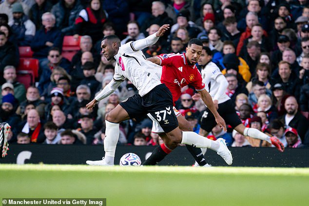 Youri Tielemans looked off the pace and was replaced at half-time