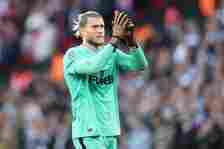 Lorius Karius will leave Newcastle at the end of the season