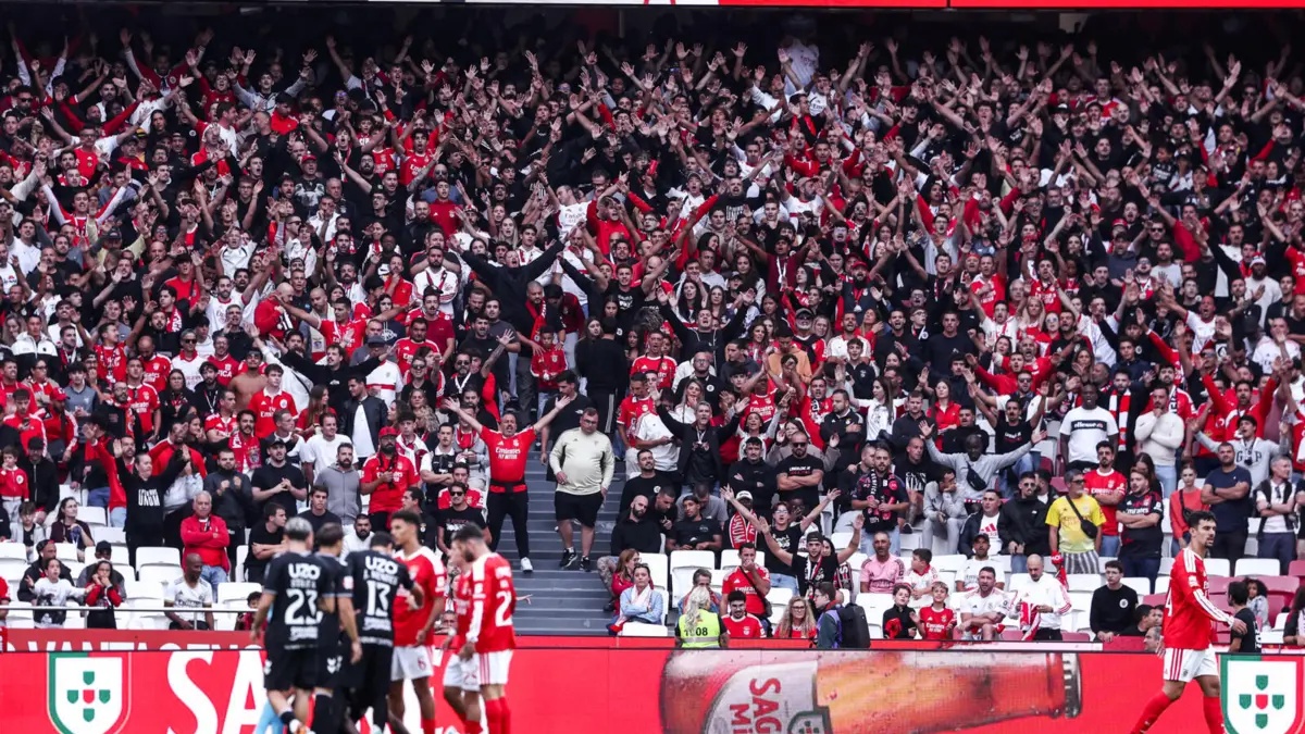 Adeptos do Benfica