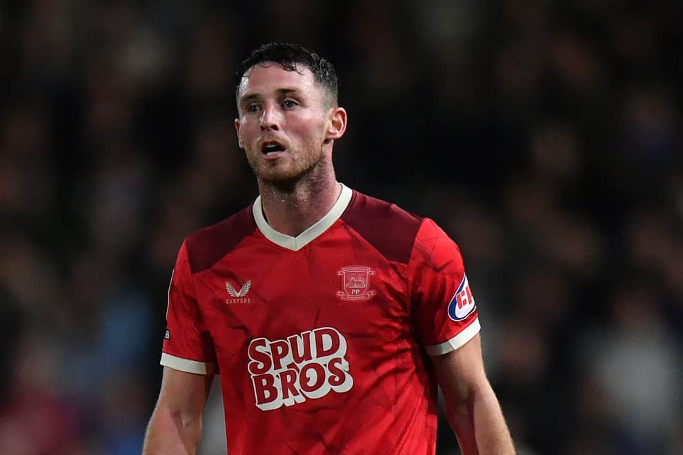 Preston North End's Jordan Thompson
