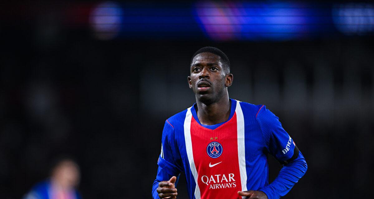 Ousmane Dembélé avec le PSG