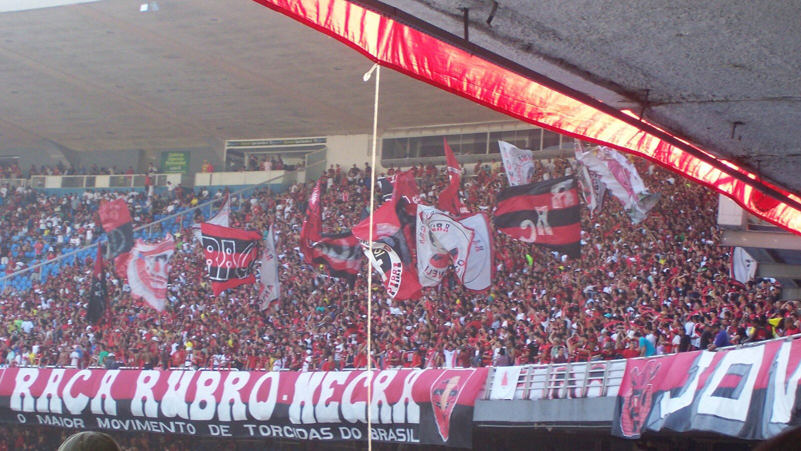 Torcida do Flamengo no Maracanã (foto de arquivo, 2009)
