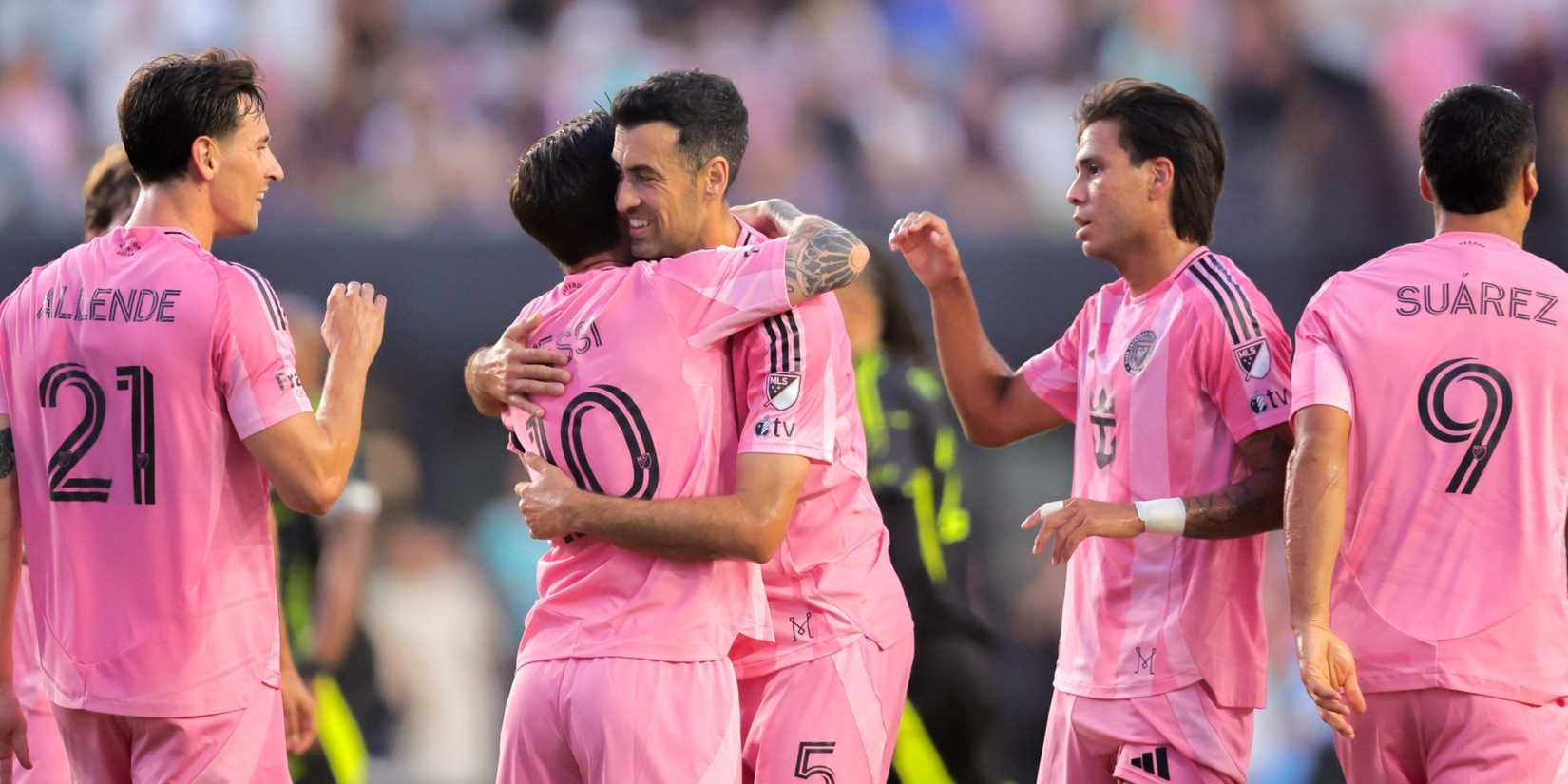 Inter miami goal celebration
