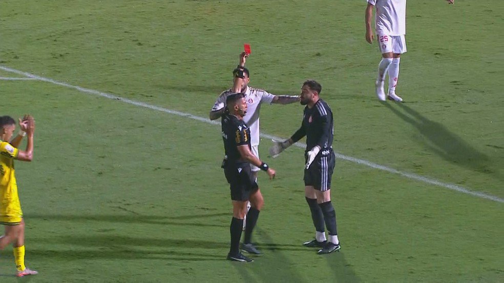 Expulsão polêmica de Matheus Cunha no Inter contra o Mirassol: o que muda?