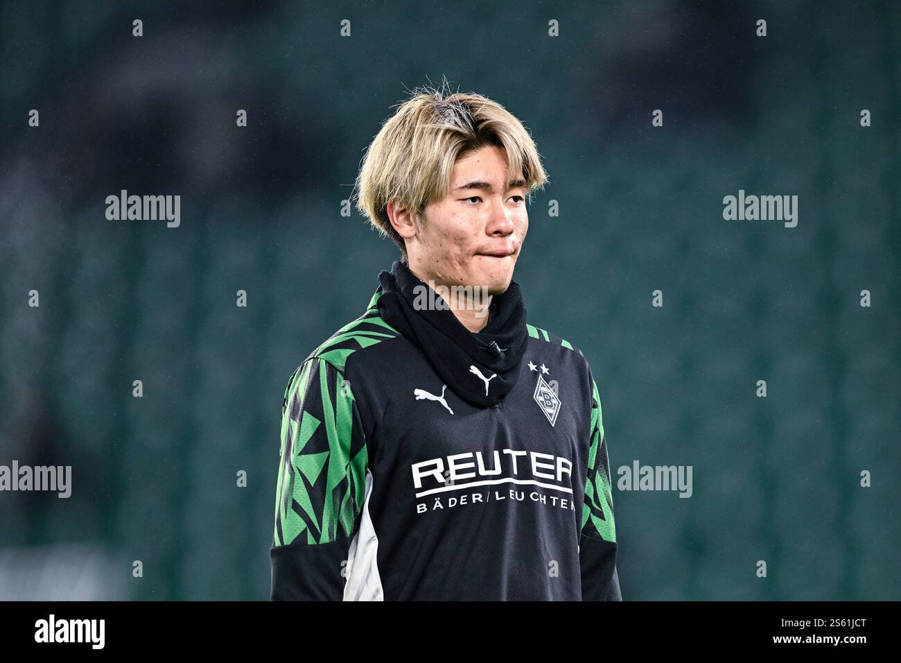 Fussball bundesliga spieltag saison vfl wolfsburg borussia mnchengladbach shio fukuda borussia mnchengladbach foto teresa kro