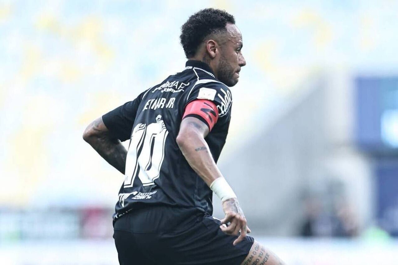 Neymar teve uma boa atuação no duelo entre Fluminense x Santos, no Rio de Janeiro - Foto: Divulgação/ Santos