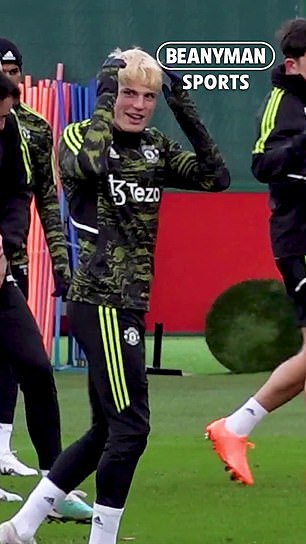 The 18-year-old is reportedly edging nearer to signing a new long-term deal with the Red Devils