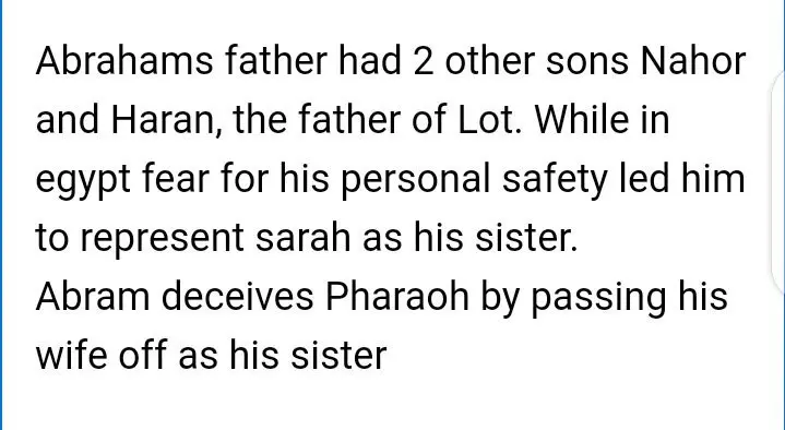 Only Famous Person Bible Married Sister