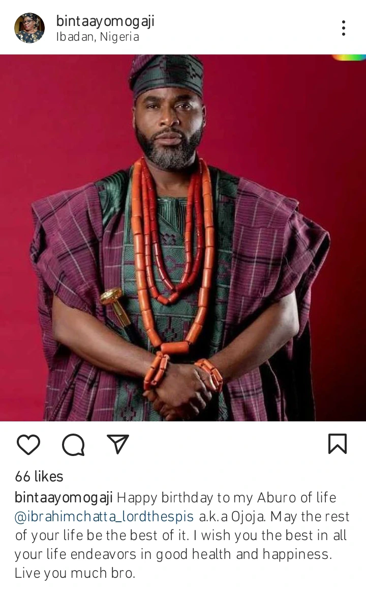Popular Actor, Ibrahim Chatta Marks A New Age, Toyin Abraham and Others Celebrate Him