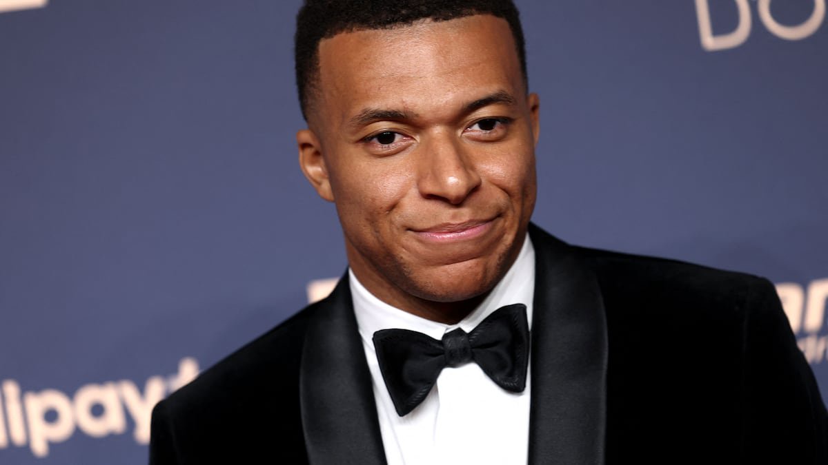 El jugador del Real Madrid, Kylian Mbappé.