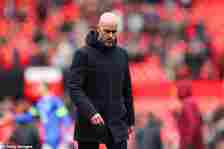 The futures of a host of players and embattled manager Erik ten Hag remain uncertain