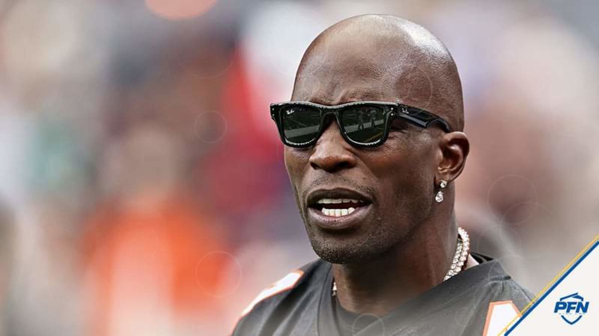 ‘Generational Meme,’ ‘Jaw So Tight’ — NBA Fans Mock NFL Legend Chad Johnson for Courtside View of His Heat Getting Blown Out