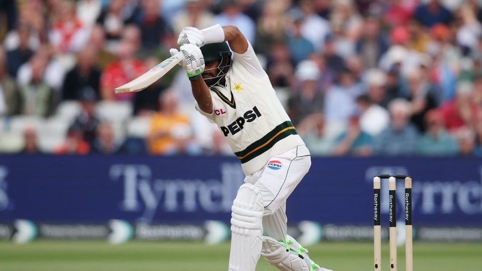Babar Azam once again missed out on a ton after being dismissed for 76. (Action Images via Reuters)
