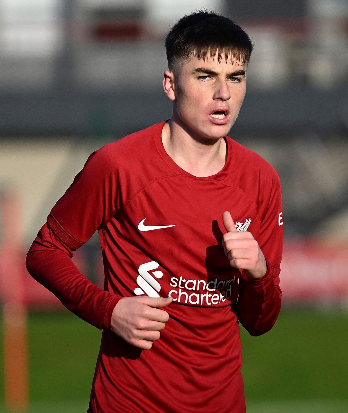 Michael Laffey was Liverpool's matchwinner