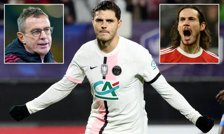 Manchester United &#39;eye swoop for Mauro Icardi should Edinson Cavani leave&#39;  | Daily Mail Online