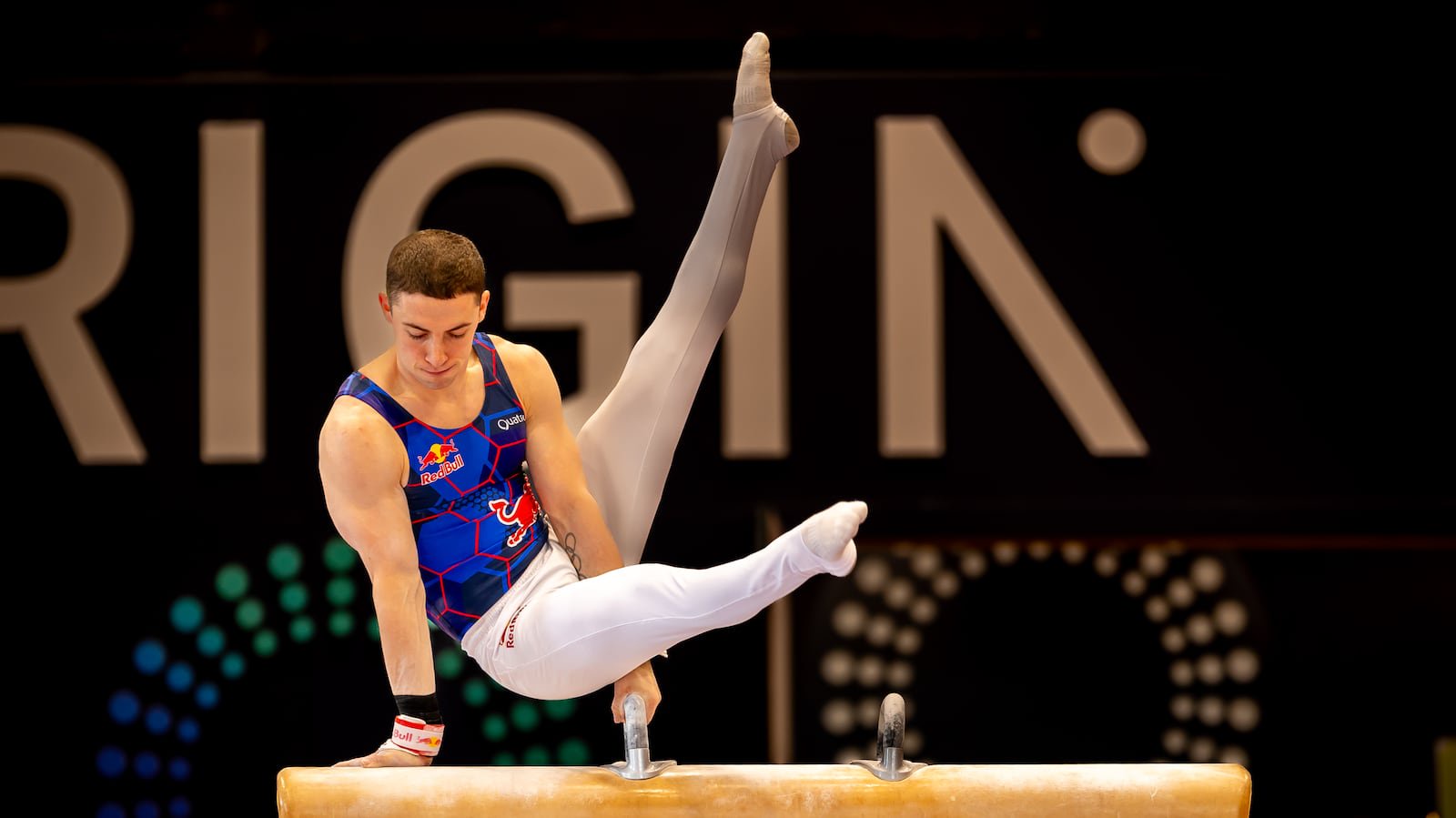 Red Bull with Rhys McClenaghan, at Origin Gymnastics, Newtownards