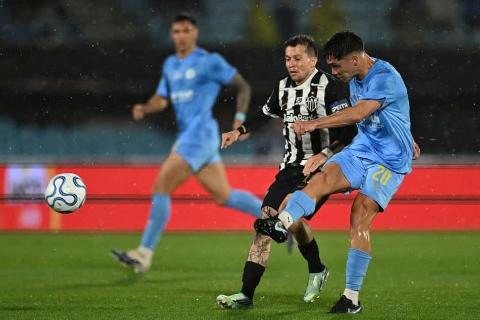 Bernard em Atlético x City Torque ((Photo by Eitan ABRAMOVICH / AFP)