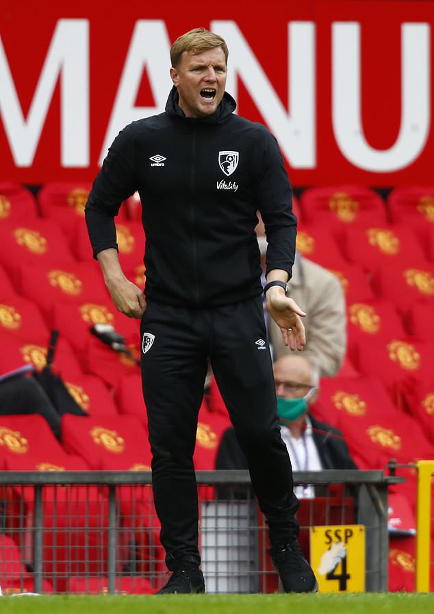Eddie Howe has been linked with Old Trafford (Clive Brunskill/NMC Pool/PA)