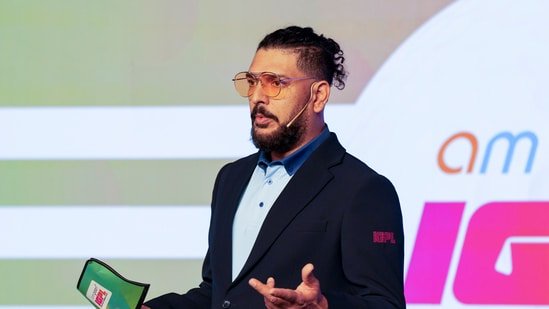 Yuvraj Singh finally revealed why he has chosen to stay away from the commentary box (PTI)