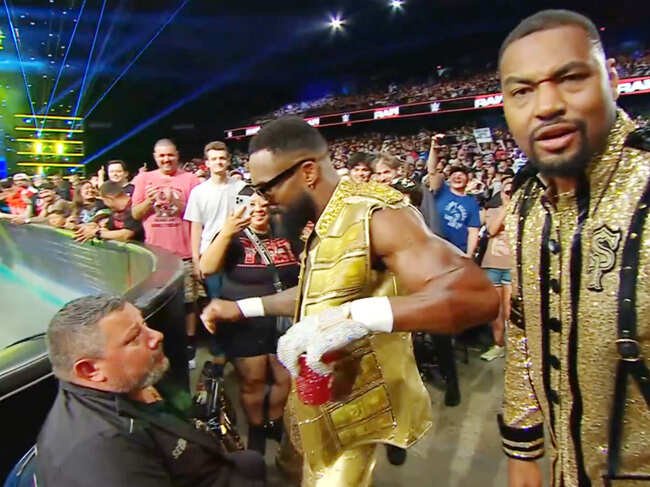 Security guard sues WWE, Montez Ford over viral 'Lap Dance' on Monday Night Raw