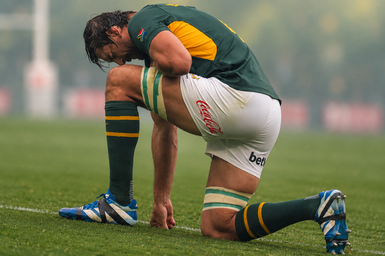 Eben Etzebeth est forfait avec l'Afrique du Sud et manquera notamment le choc face au XV de France.