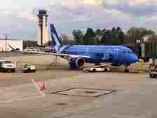 Breeze Airways A220 at RIC