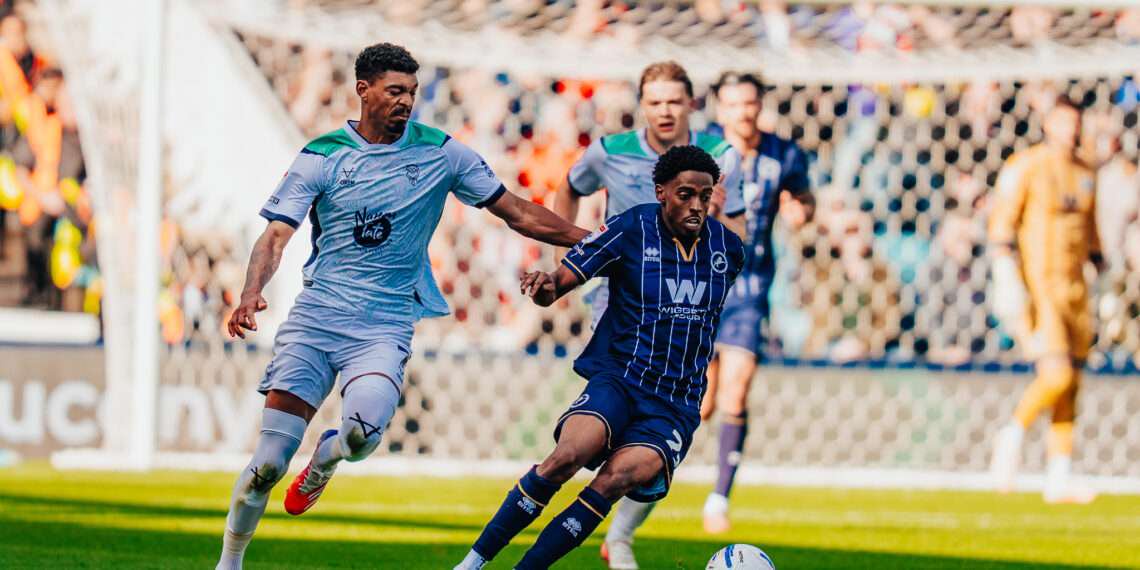 Kyrell Lisbie bagged his first goal for Millwall. Image: Millwall FC