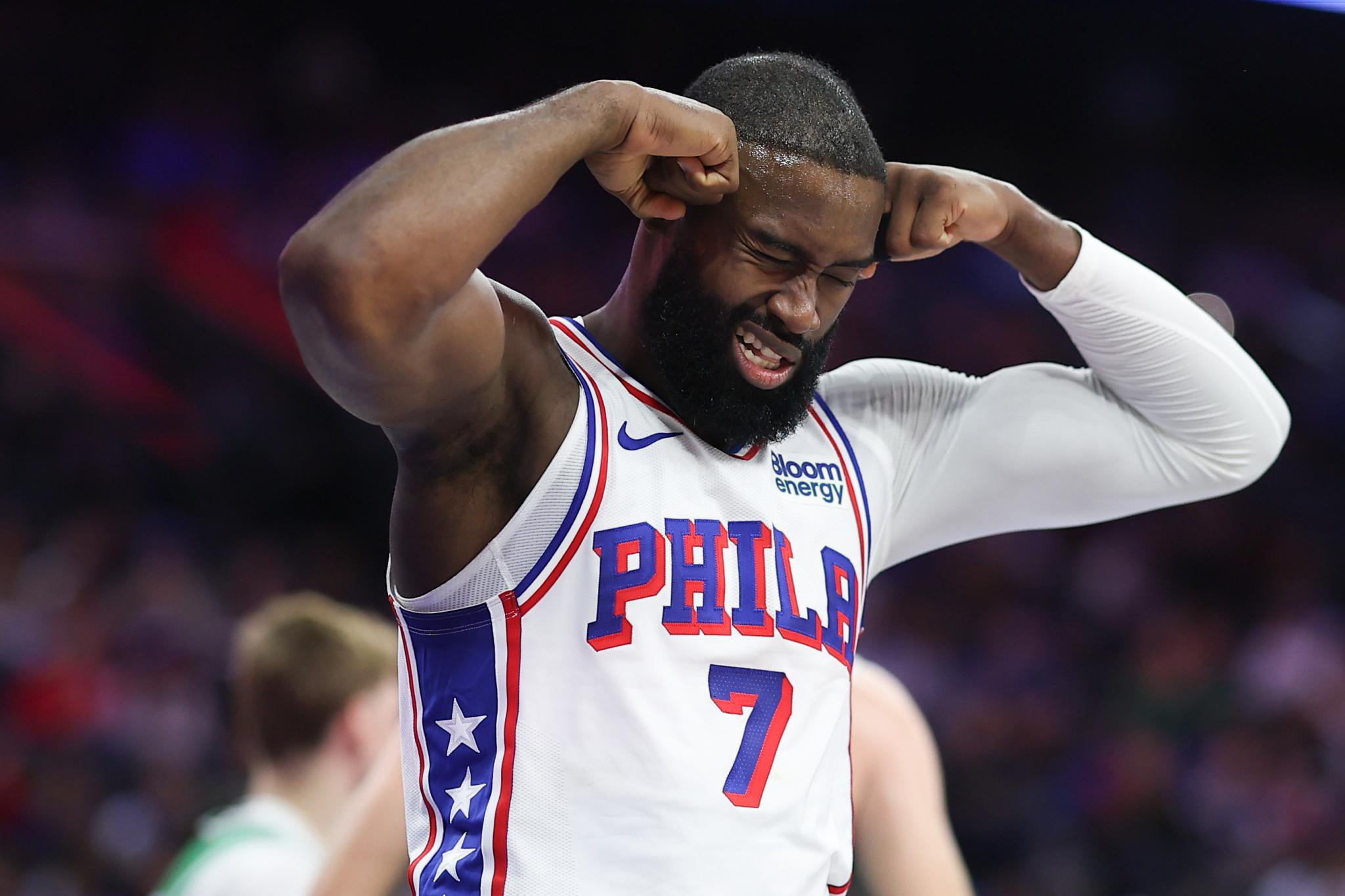 Jaylen Brown was traded to the 76ers this off-season after spending 10 years with the Celtics. 