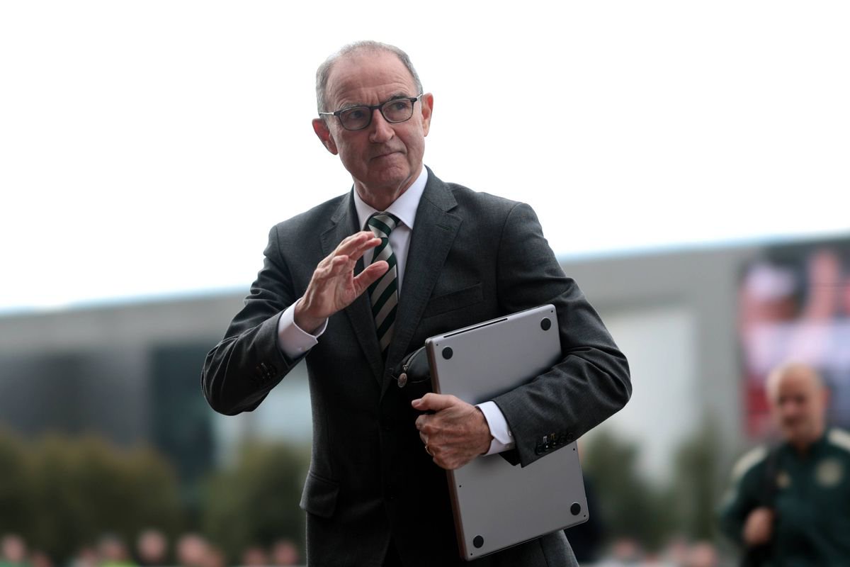 GLASGOW, SCOTLAND - SEPTEMBER 20: Martin O'Neill, Manager of Celtic, arrives at the stadium before the William Hill Premiership 2026/27 match between Celtic and Glasgow Rangers at Celtic Park on September 20, 2026 in Glasgow, Scotland. (Photo by Ian MacNicol/Getty Images)