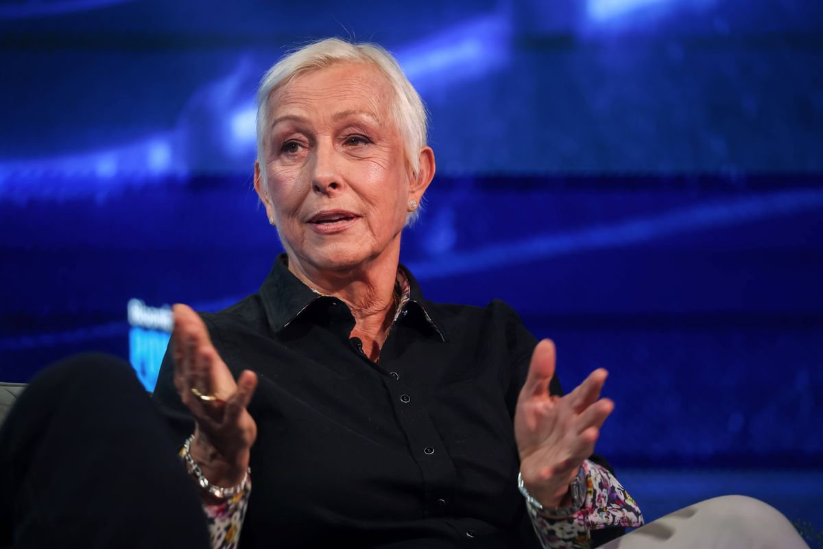 Martina Navratilova, former professional tennis player, during the Bloomberg Power Players New York event in New York