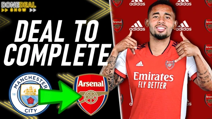 ARSENAL AGREE GABRIEL JESUS TRANSFER! DONE DEAL▶️🔜✍️ - YouTube