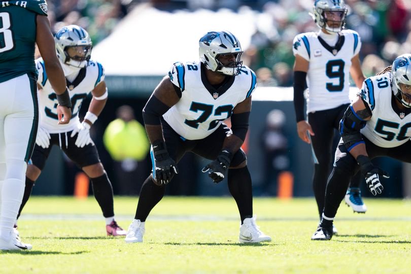 Taylor Moton has been a mainstay on the Panthers offensive line for much of the last decade