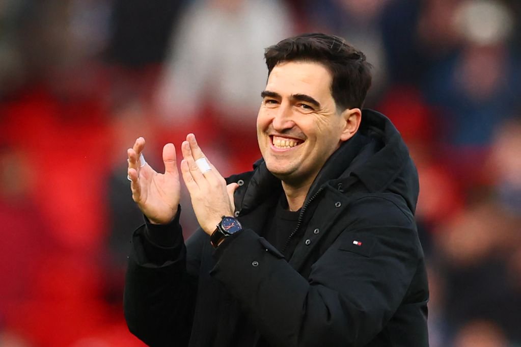 Liverpool head coach Andoni Iraola secured a first Premier League win at Anfield on Sunday