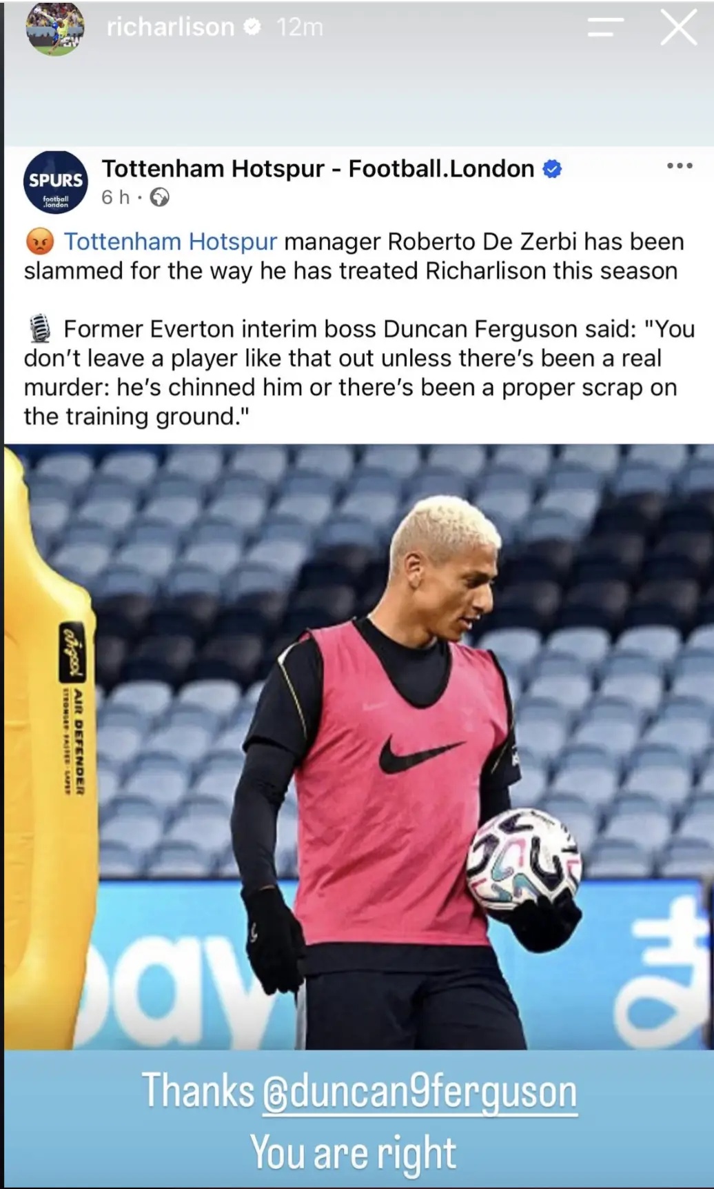 Richarlison Instagram