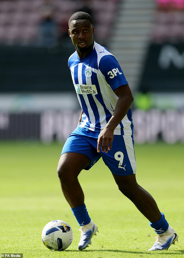 Christian Saydee was on the scoresheet during Wigan´s win against Bromley (Richard Sellers/PA)