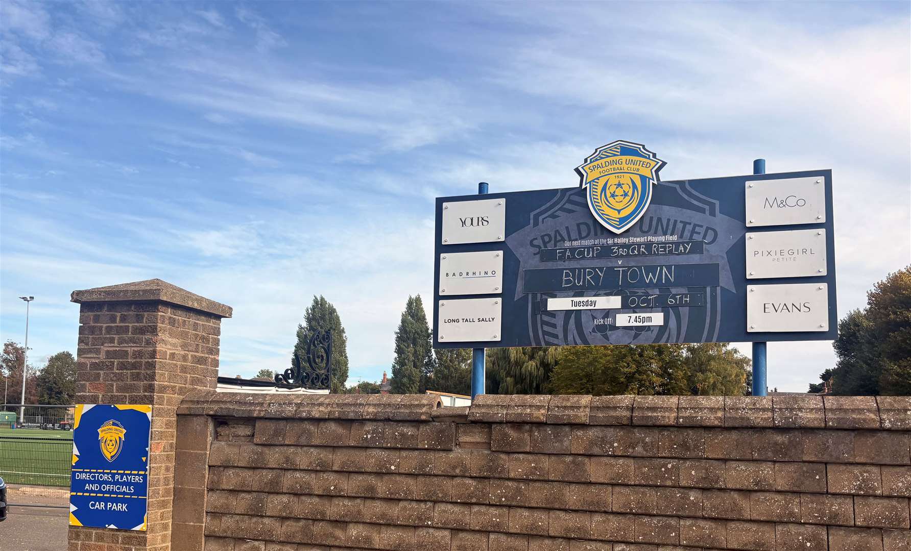 Spalding United want to develop the Sir Halley Stewart ground. Photo: Iliffe Media