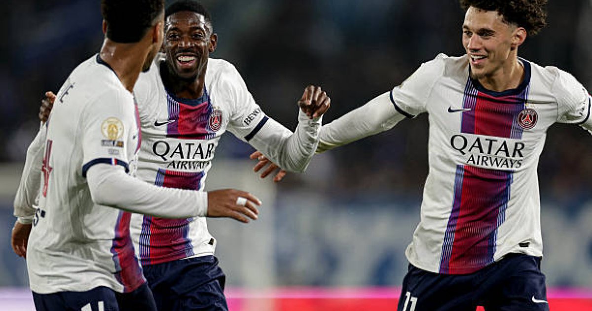 Ousmane Dembélé entered the match around the hour mark and transformed the game. He missed a 72nd-minute penalty but quickly atoned.