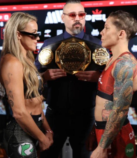Carmouche and Bishop go head to head before their fight
