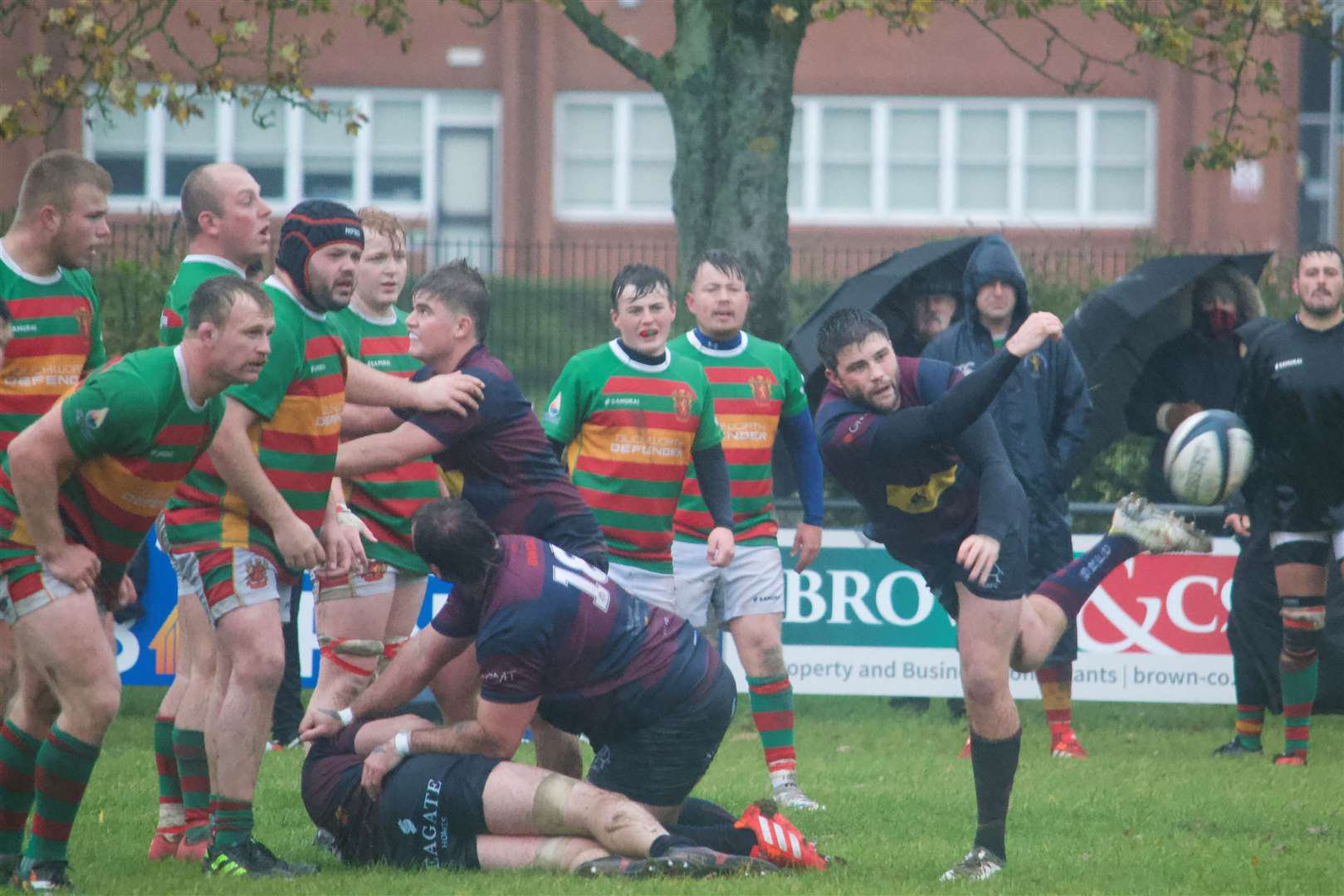 Action from Spalding's defeat at Market Rasen. Photo: John Constable