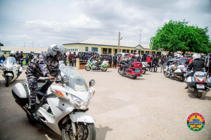 May be an image of motorcycle and road