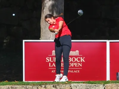 Sofia Barroso Sá na última volta do Ladies Open de Portugal