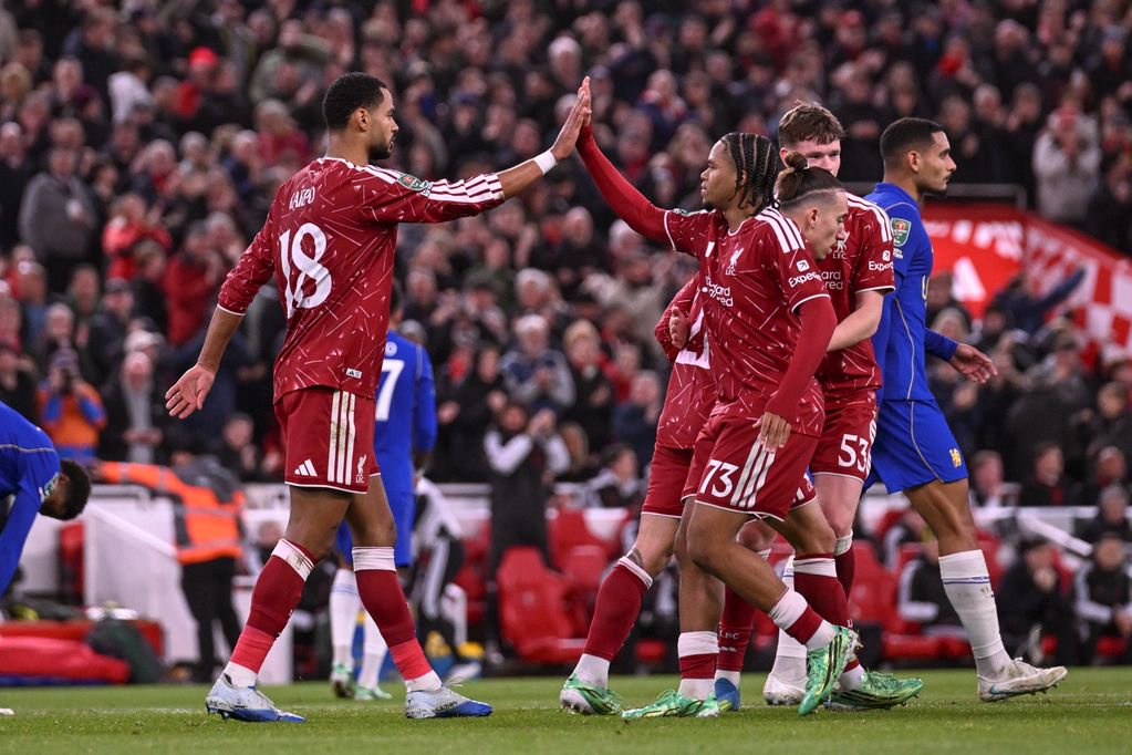 Cody Gakpo scored for Liverpool against Chelsea.