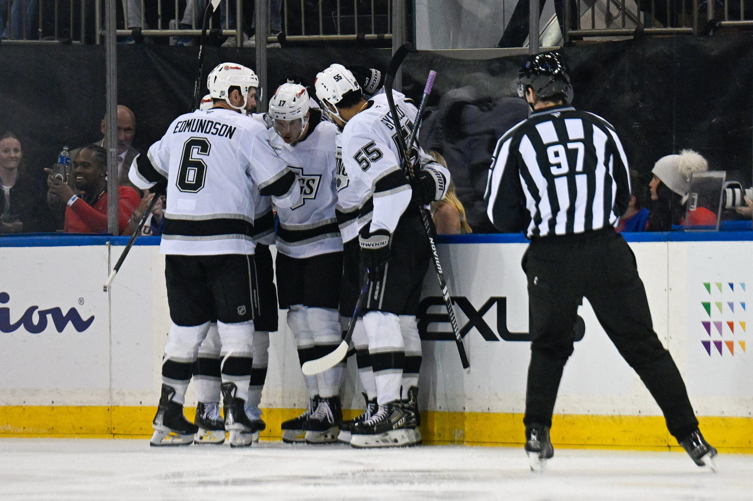 Kings spoil Reimer’s debut, Rangers’ home win streak with 6-3 victory
