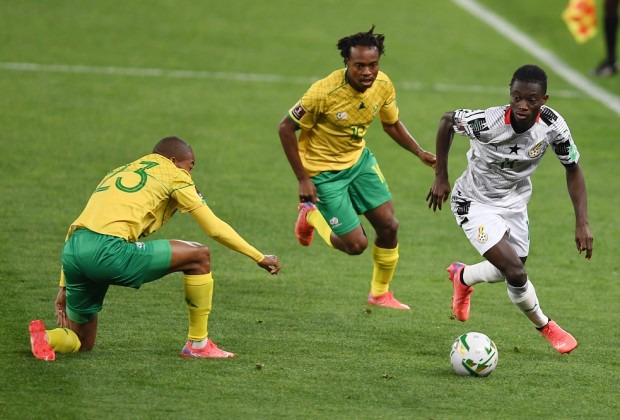 Match Report: South Africa 1-0 Ghana - Bongokuhle Hlongwane&#39;s scrappy late  strike down Black Stars in Johannesburg — Ghana Sports Online