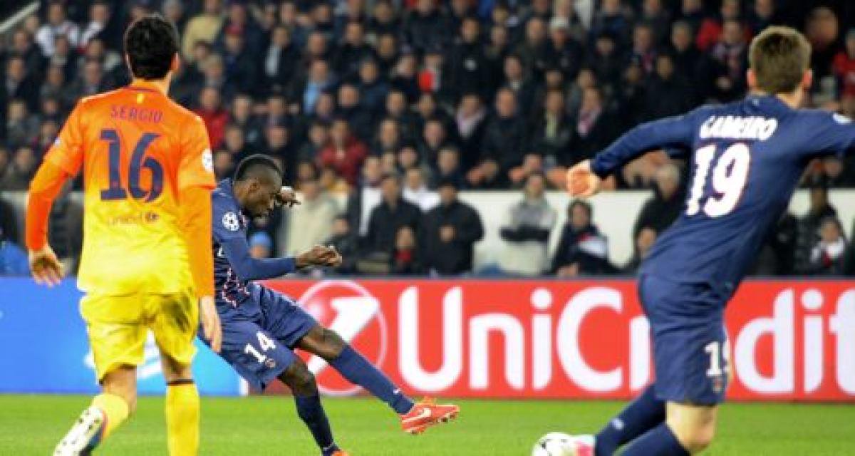 Blaise Matuidi buteur contre le Barça en 2013