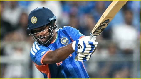 संजू सैमसन ने T20I में 100 छक्के पूरे किए, Sanju Samson 100 T20I Sixes