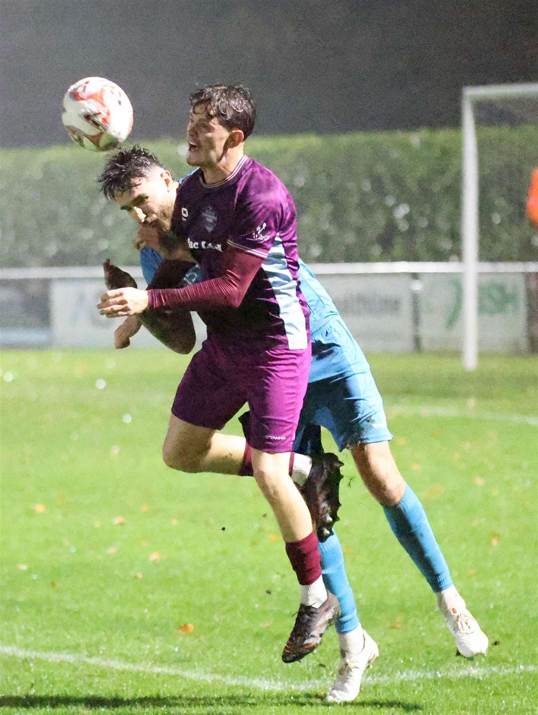 Action from Bourne's midweek defeat to Mickleover. Photo: Jason Richardson